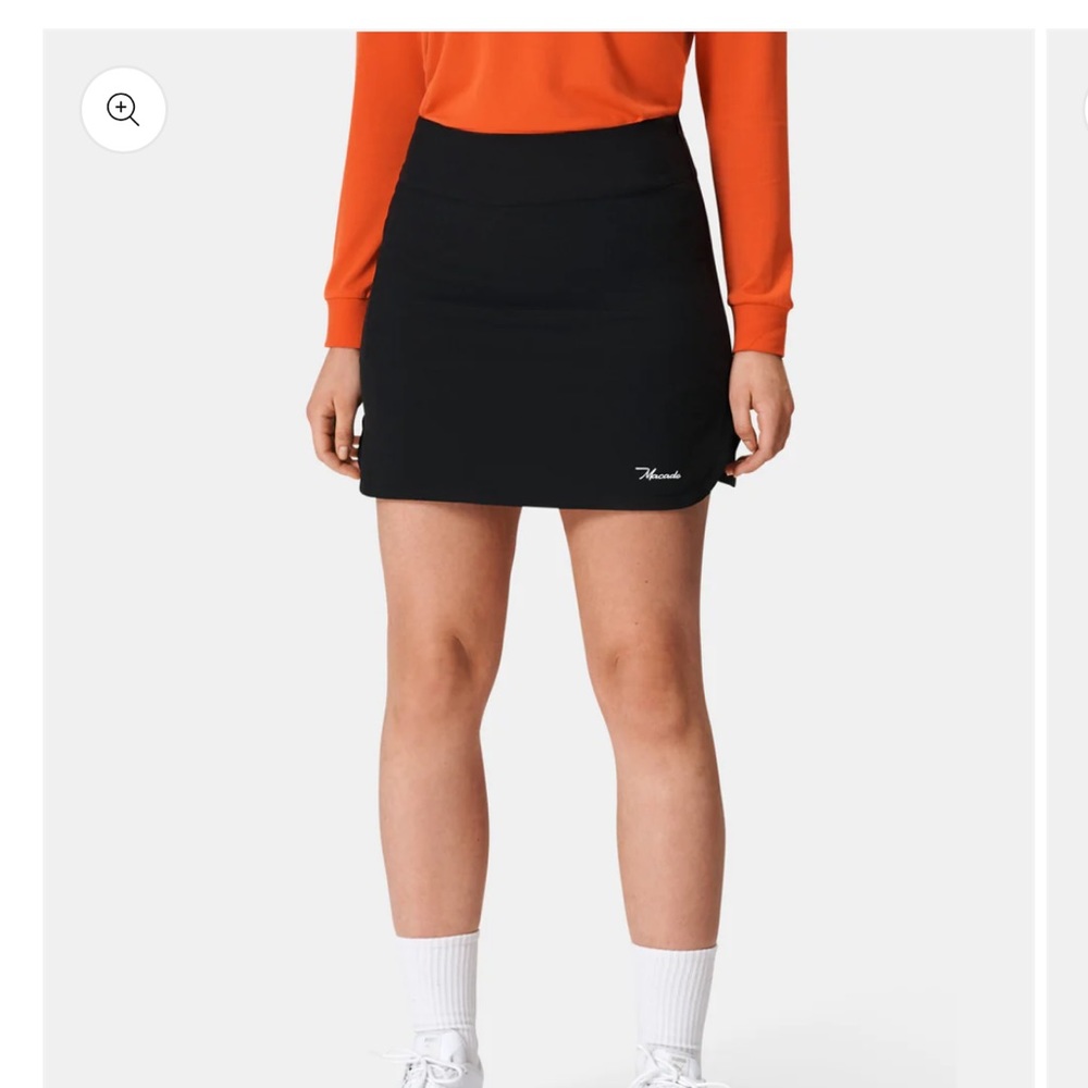 Macade Golf black golf skirt